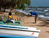 Beachfront at Hopkins, Belize