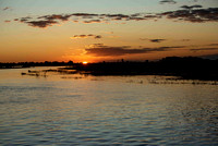 chobe river sunset